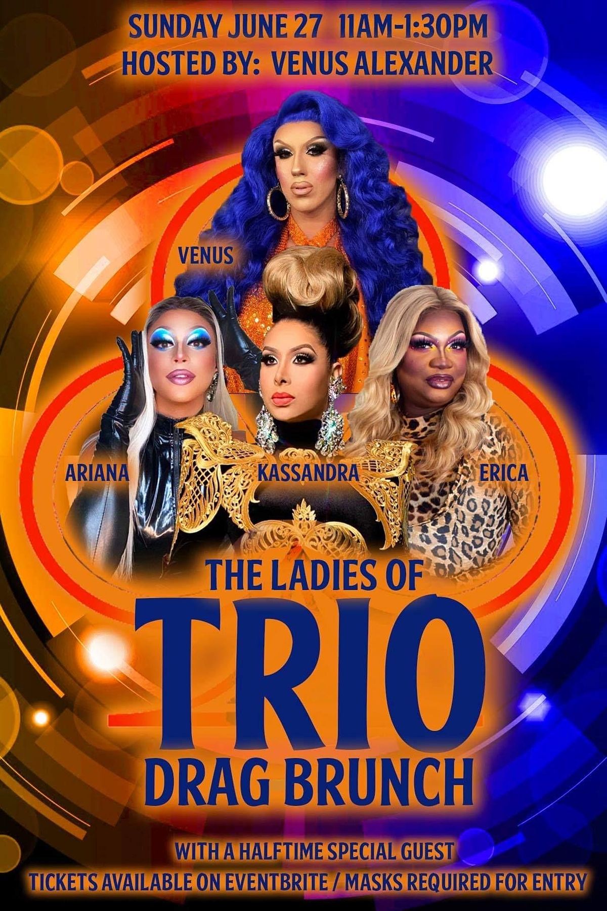 The Ladies of Trio Drag Brunch