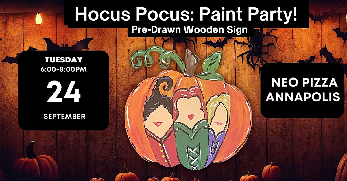 Hocus Pocus & BOGO Pizza at NEO PIZZA w\/ Maryland Craft Parties