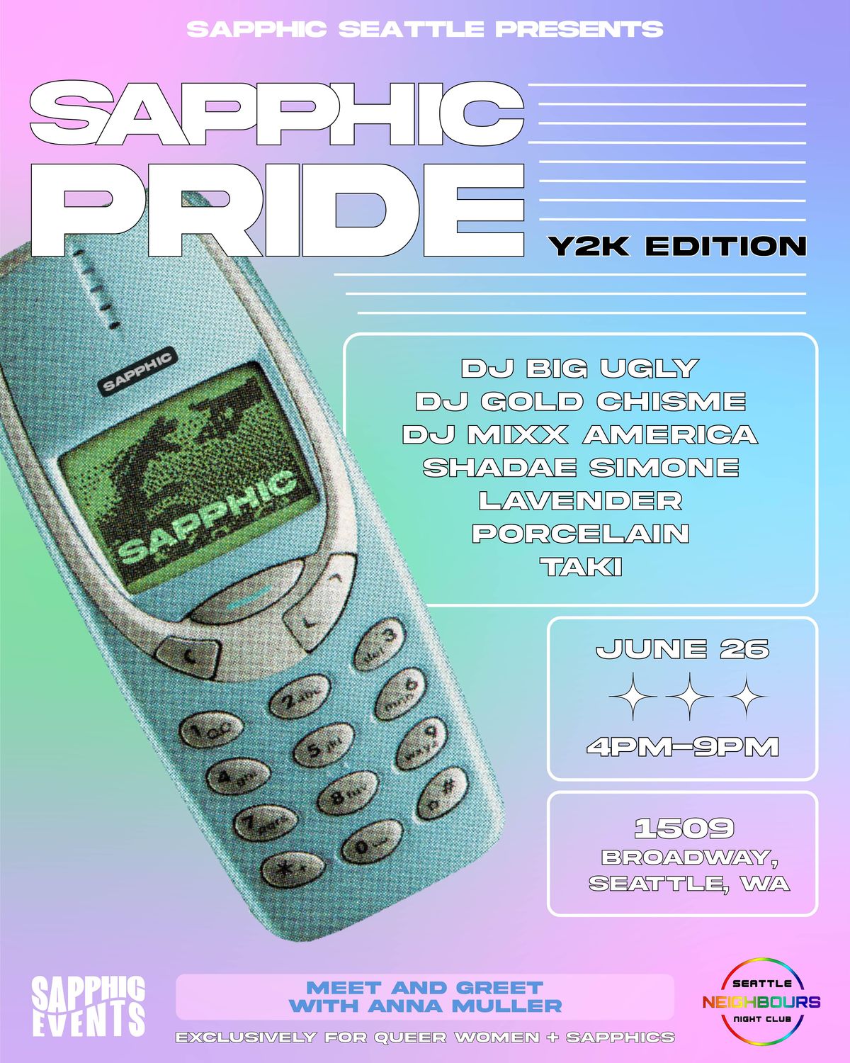 Sapphic Pride: Y2K