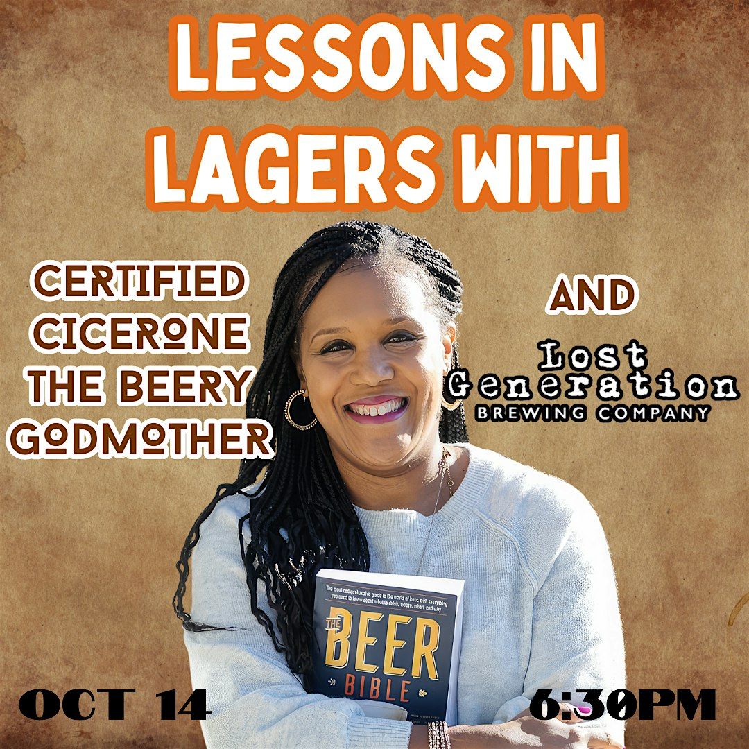 Lessons in Lagers with Certified Cicerone the BeeryGodmother & Lost Gen