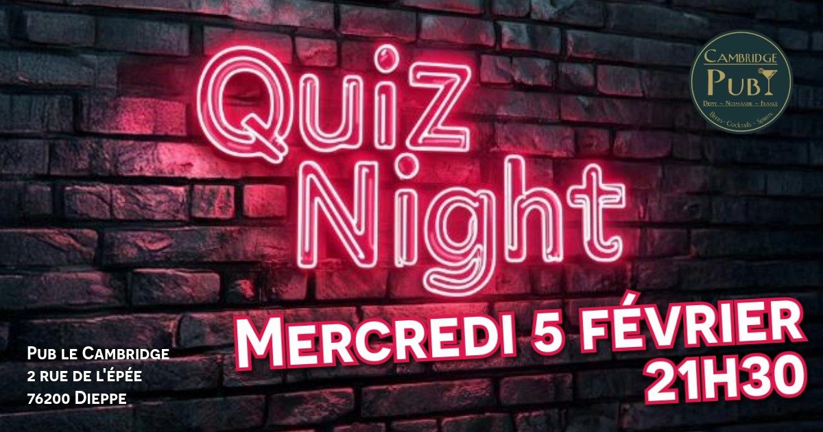 Soir\u00e9e Quiz !!!