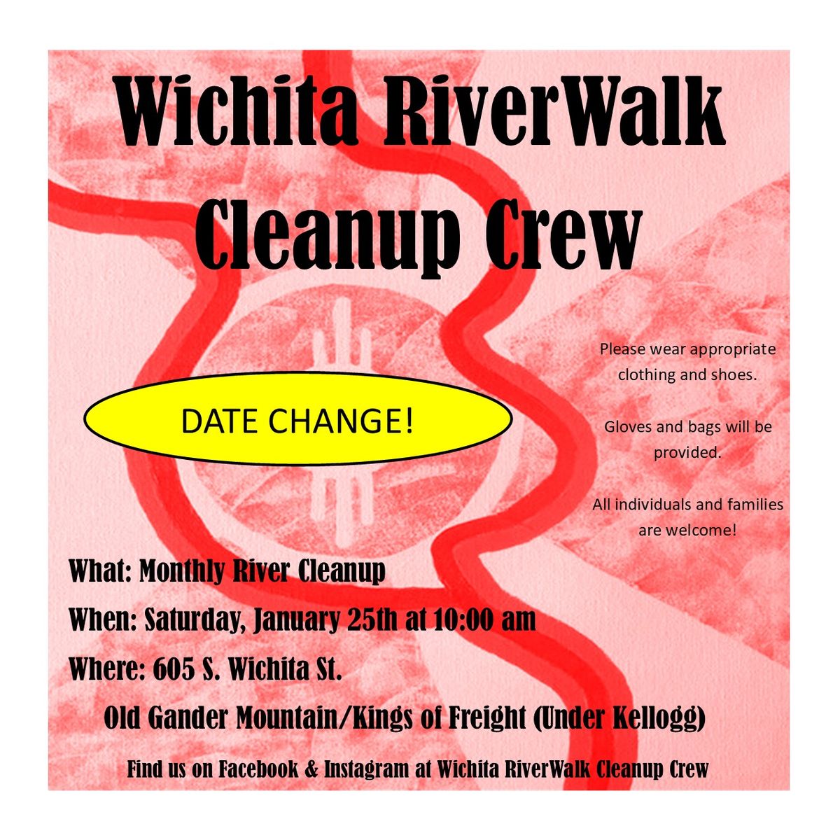 Wichita River Cleanup - 1\/25\/25