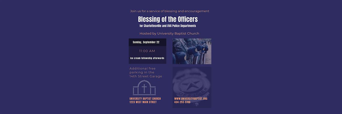 Blessing of the Officers