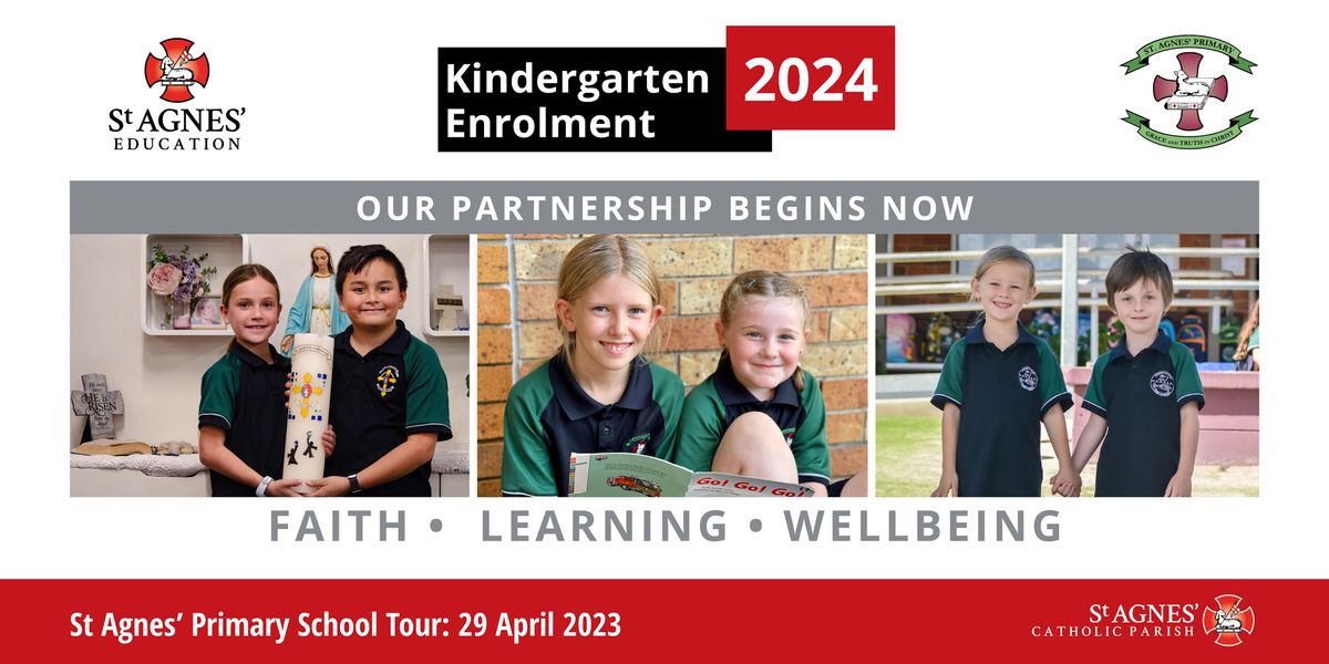 St Agnes' Primary School Tour for Kindergarten 2024