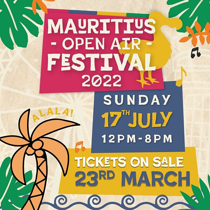 Mauritius Open Air Festival 2022, Trent Park, 17 July 2022