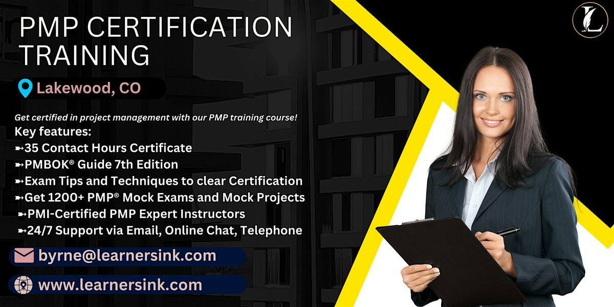 Increase your Profession with PMP Certification In Lakewood, CO
