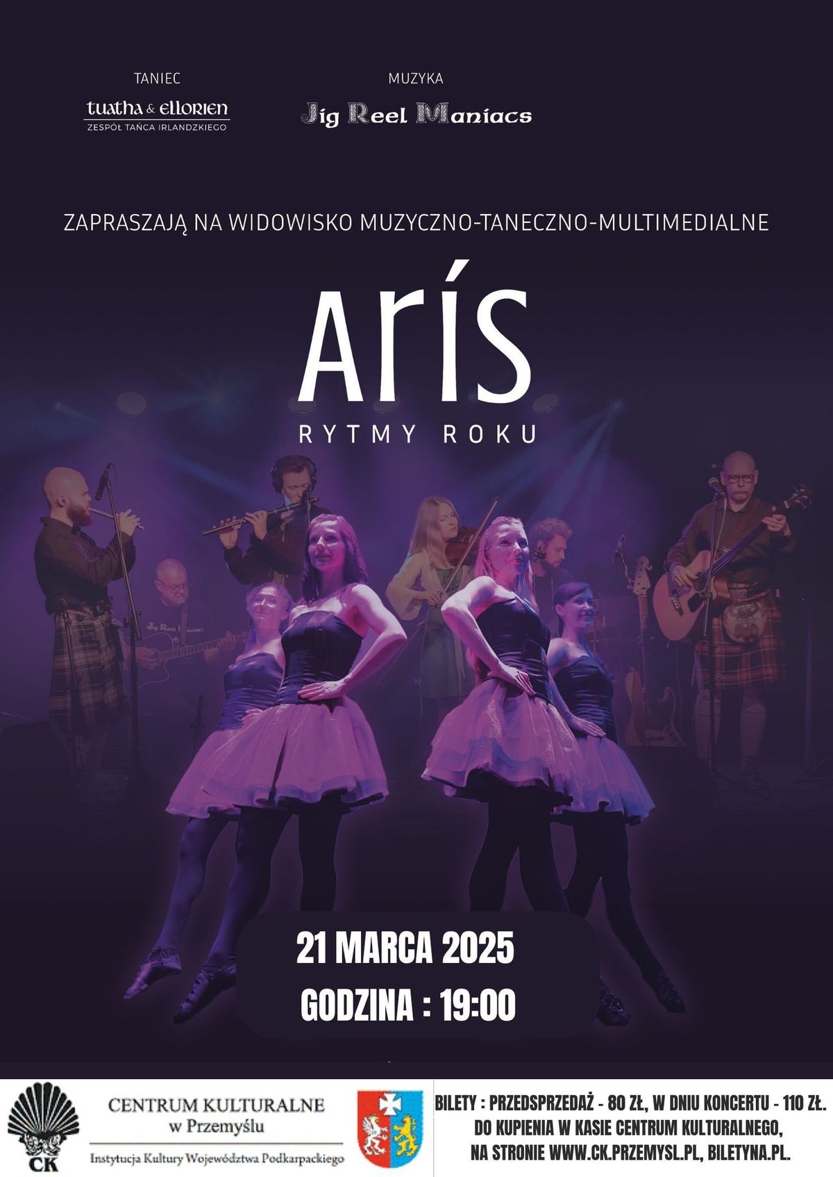 "Aris \u2013 Rytmy Roku" | widowisko muzyczno-taneczne | Dzie\u0144 \u015bw. Patryka i Mi\u0119dzynarodowy Dzie\u0144 Teatru