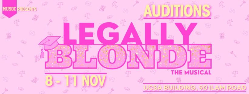 MUSOC Presents: Legally Blonde - Auditions