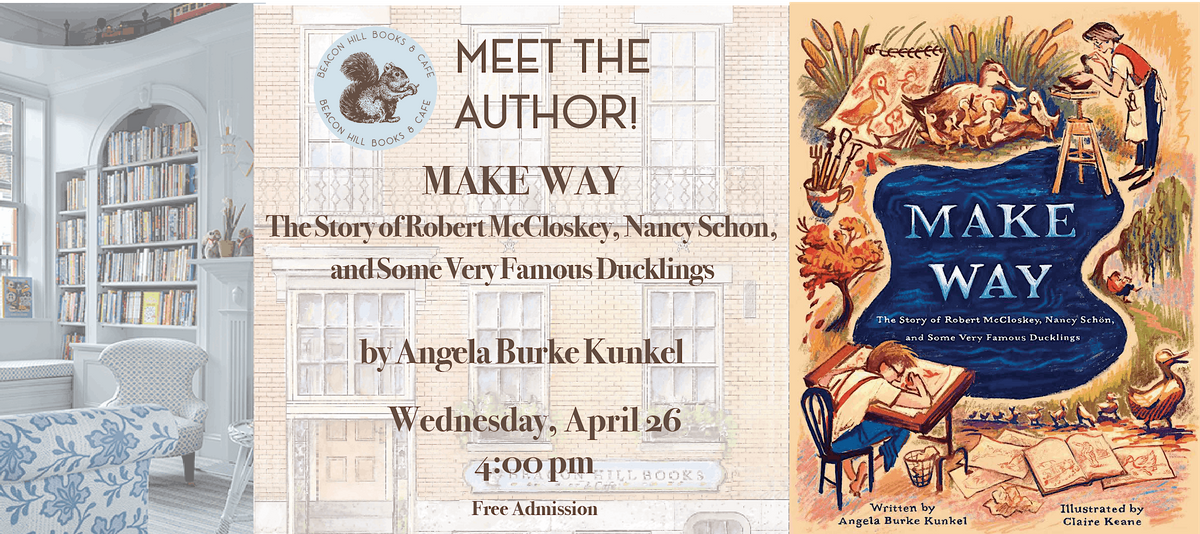 Picture Book Reading and Signing: MAKE WAY by Angela Burke Kunkel