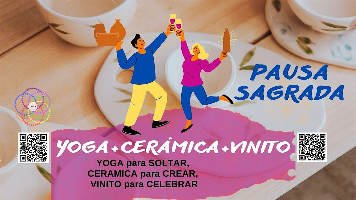 Copia de Yoga, Cer\u00e1mica y Vinito