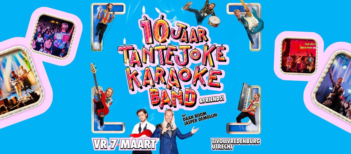 10 Jaar Tante Joke Karaoke Band | TivoliVredenburg, Utrecht