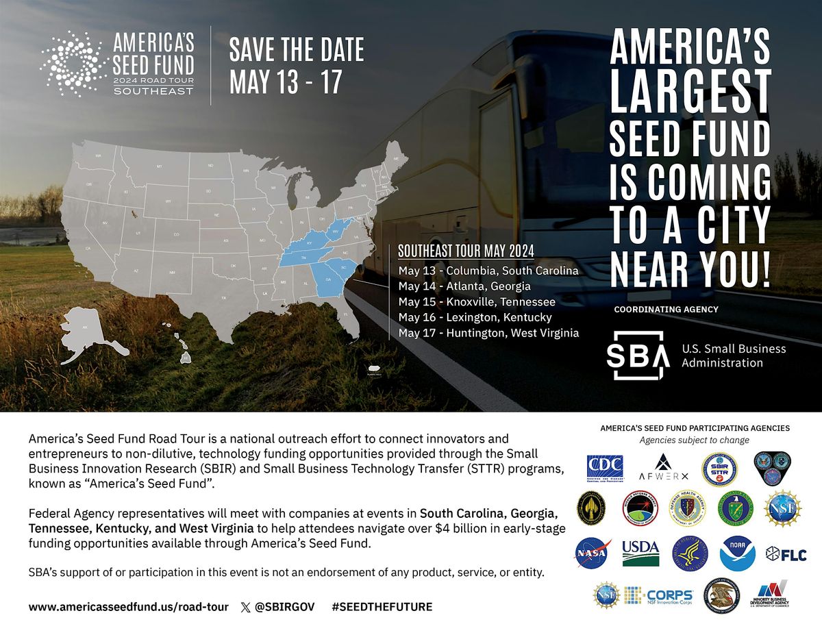 America\u2019s Seed Fund 2024 Road Tour: Southeast - Knoxville, Tennessee