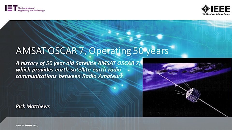 AMSAT OSCAR 7, Operating 50 years