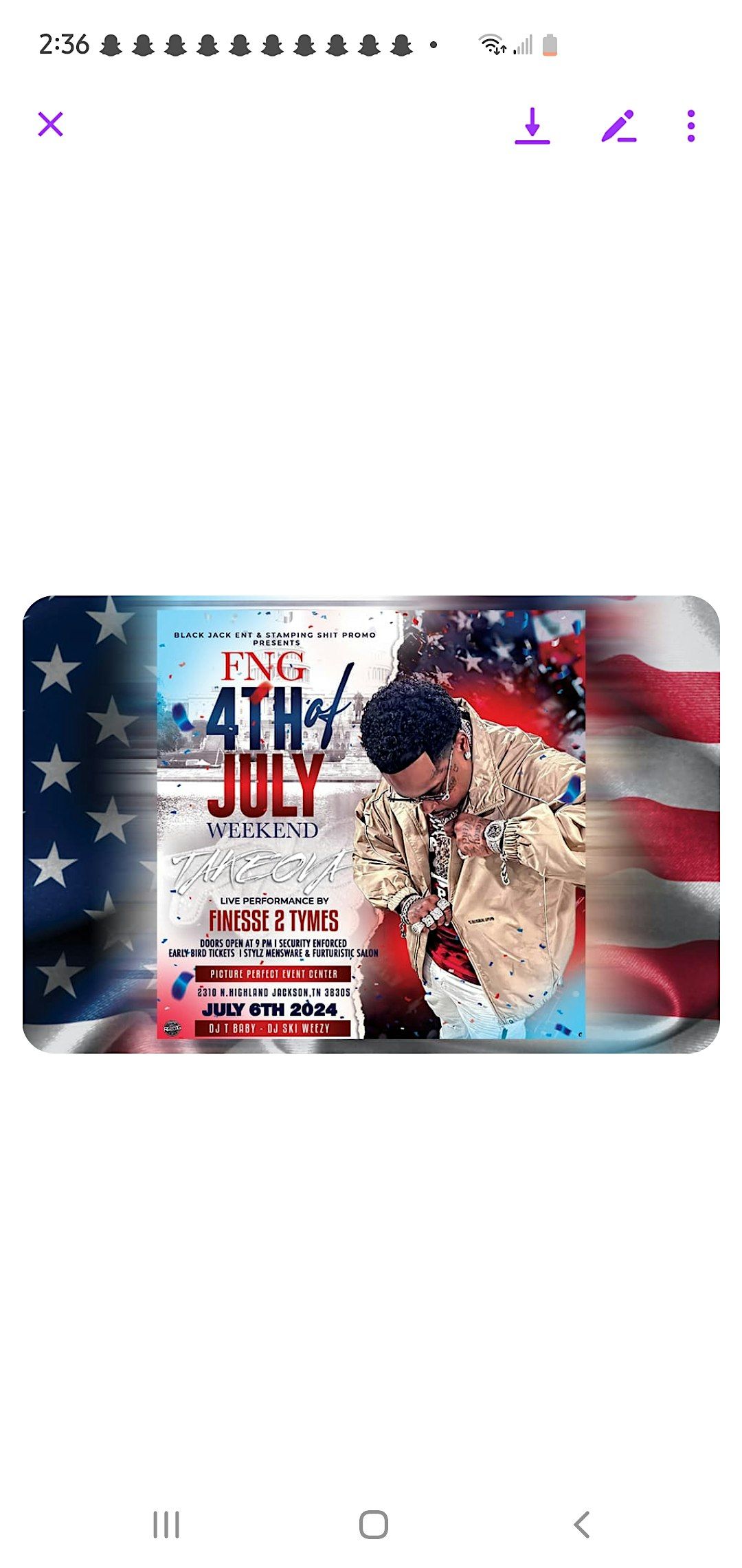 FINESSE2TYMES FNG 4TH OF JULY TAKE OVA