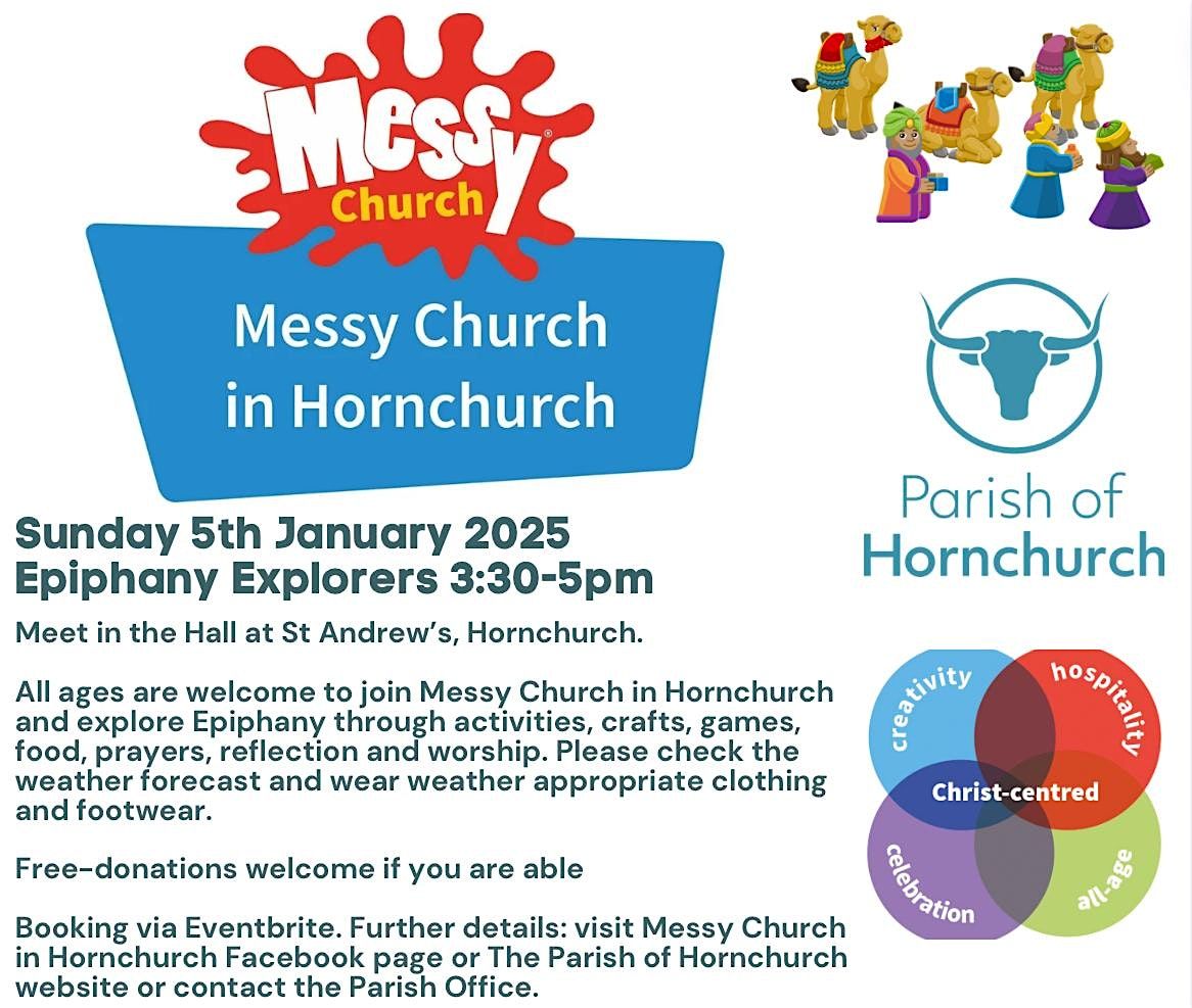 Messy Church in Hornchurch: Epiphany Explorers 5.1.25