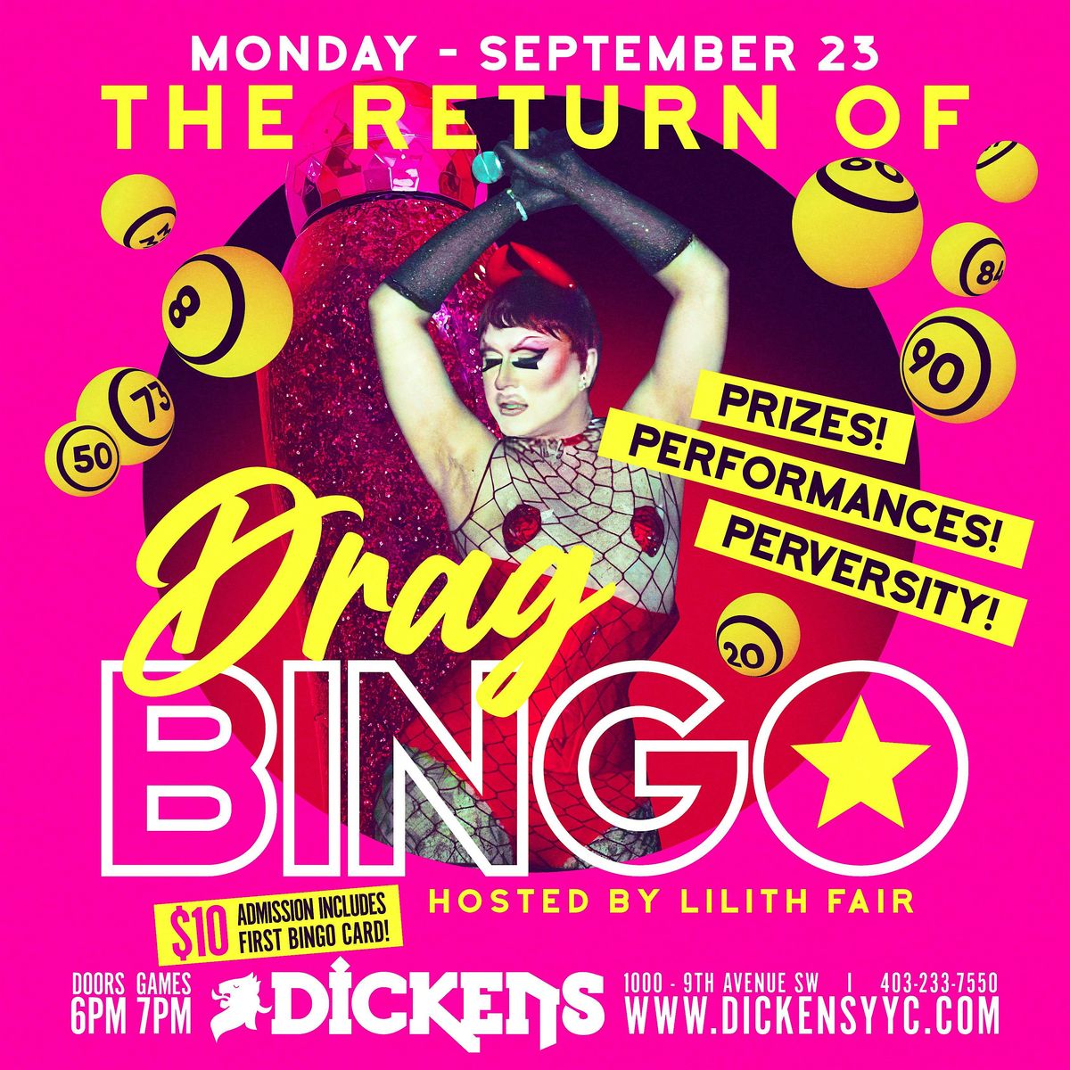 The Return of Drag Bingo with Lilith Fair