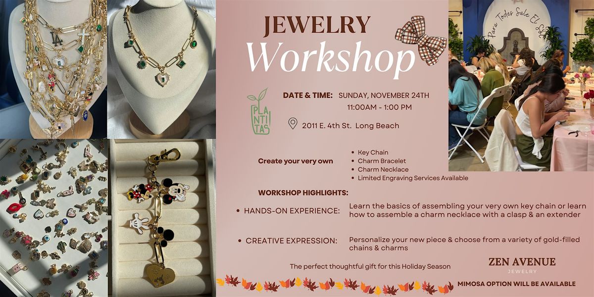 Charm Jewelry Workshop