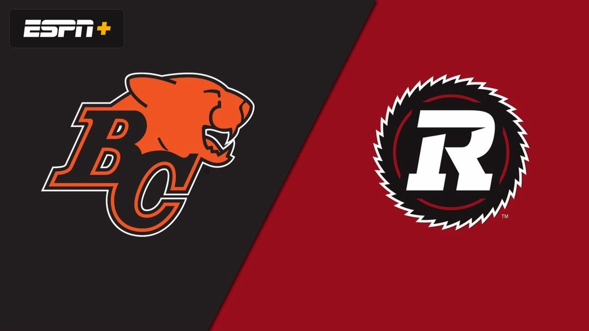 Ottawa REDBLACKS at BC Lions