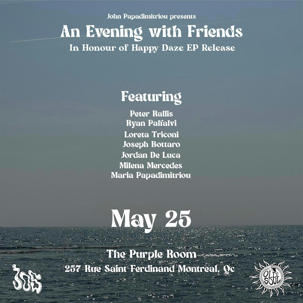 John Papadimitriou Presents: An Evening with Friends
