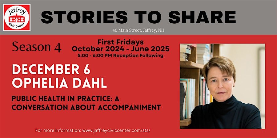 STORIES TO SHARE: Ophelia Dahl