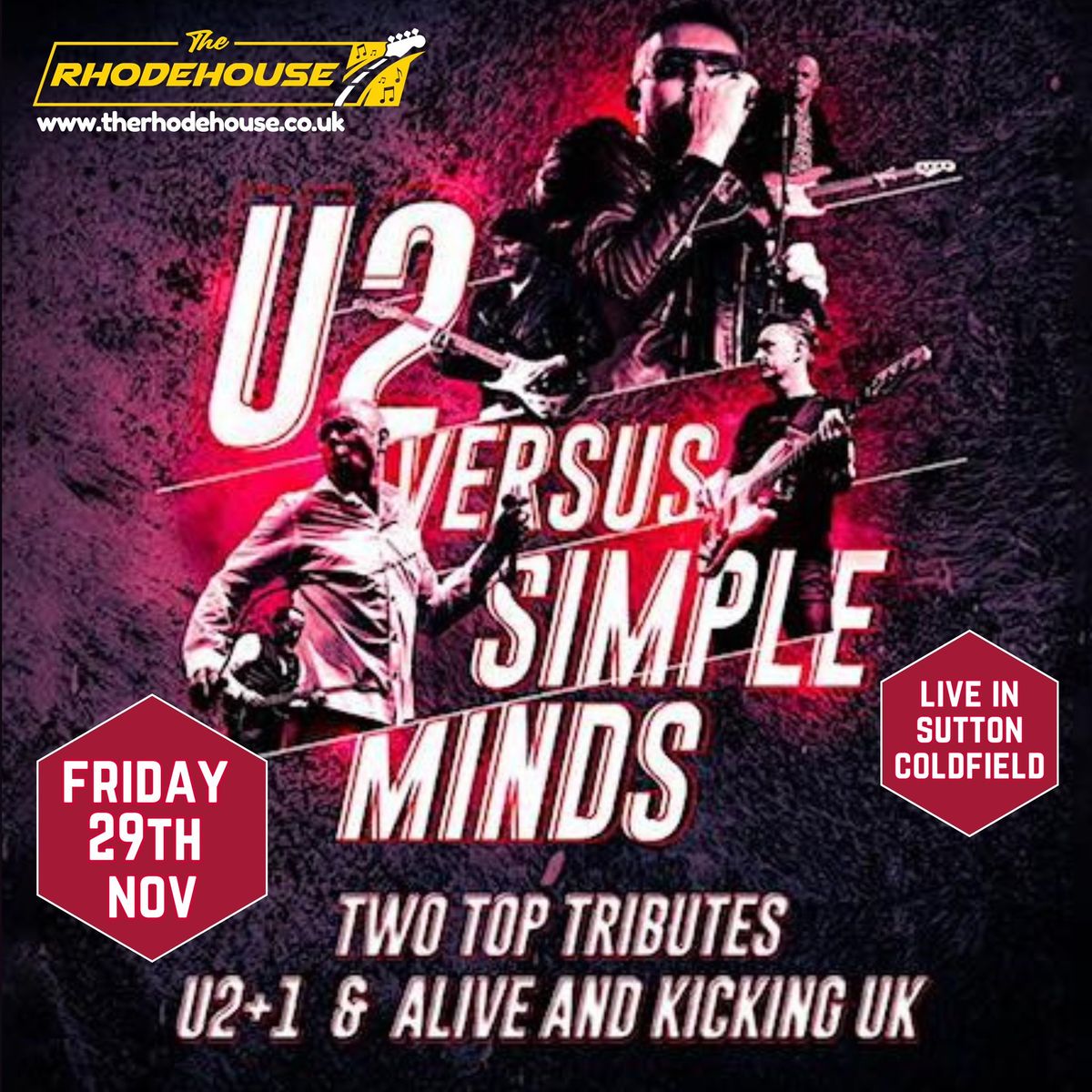 U2 v Simple Minds