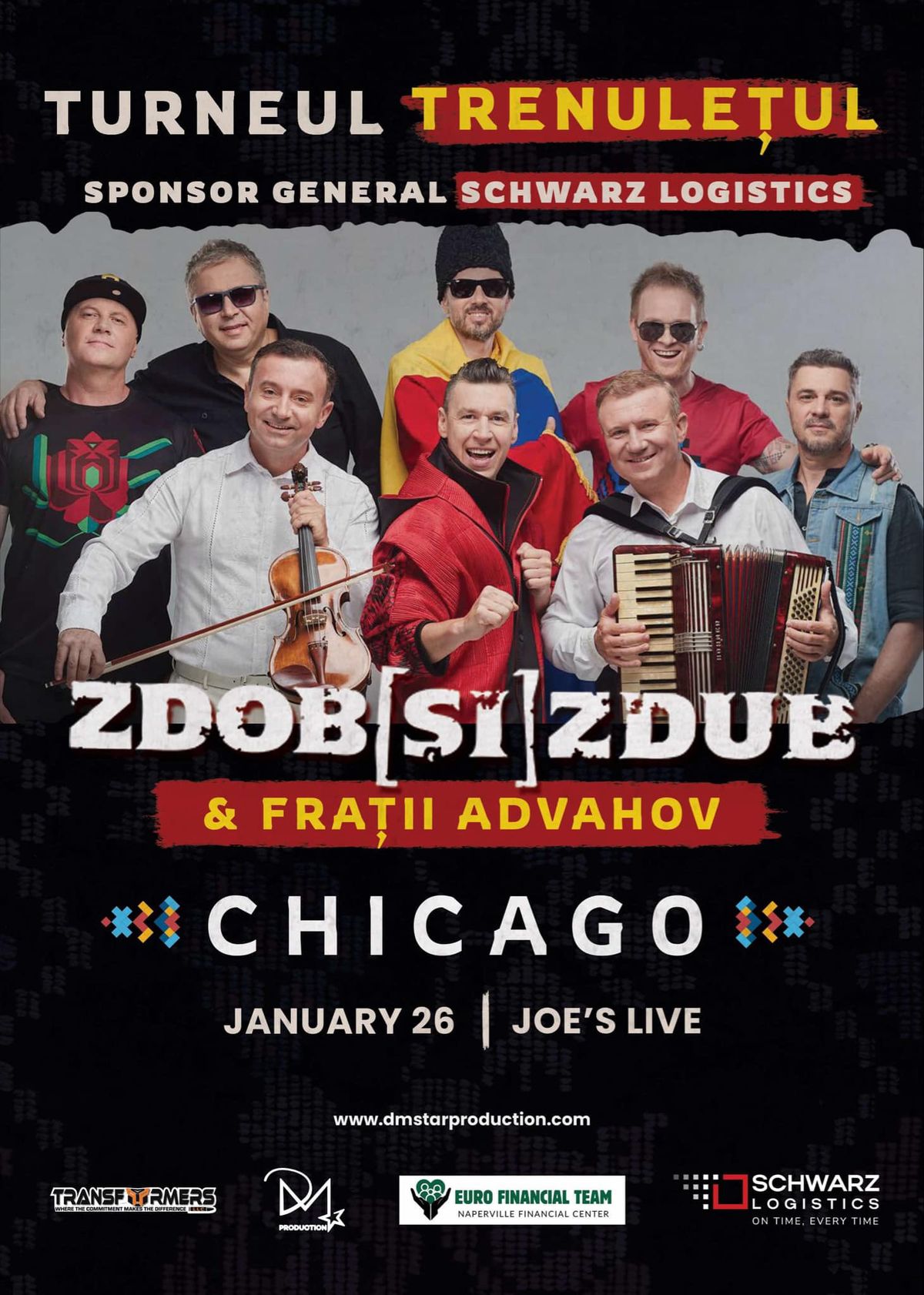 Zdob Si Zdub & Fratii Advahov Chicago 