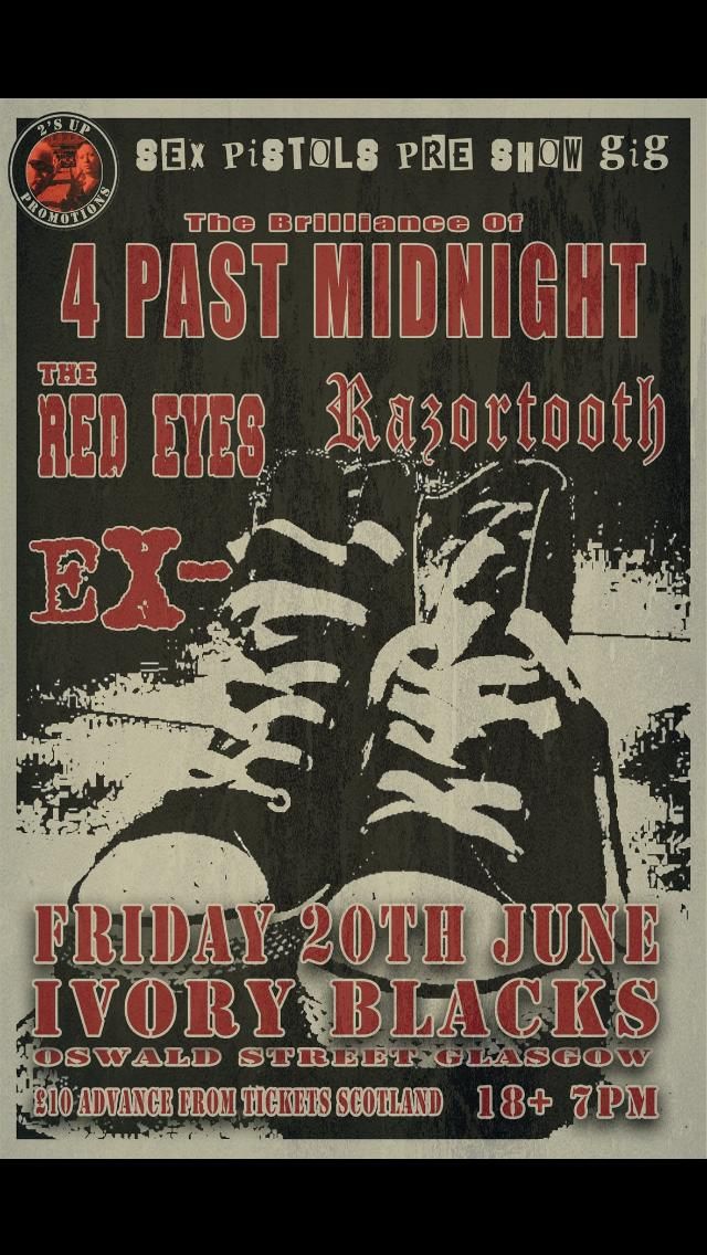 The Brilliance Of 4 Past Midnight + The Red Eyes + Ex- + Razortooth