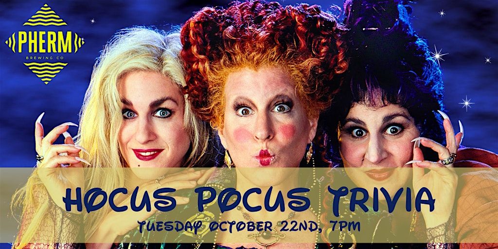 Hocus Pocus Trivia at Pherm Brewing Company