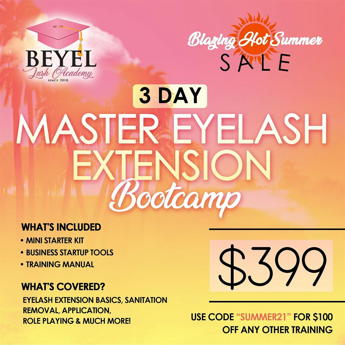 Beginner Eyelash Extensions Training