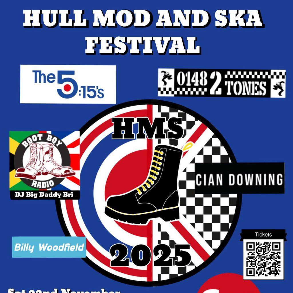 Hull Mod and Ska Day Saturday 22 November