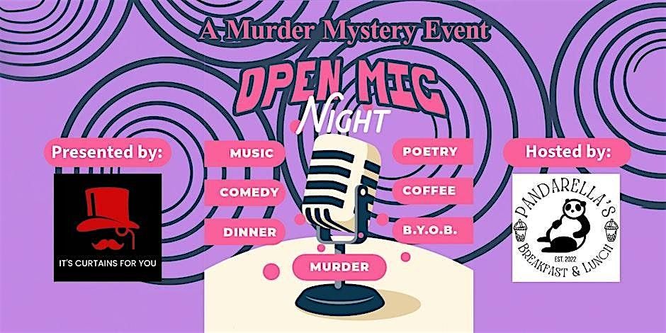 M**der Mystery Dinner - Coffee Shop Open Mic Night