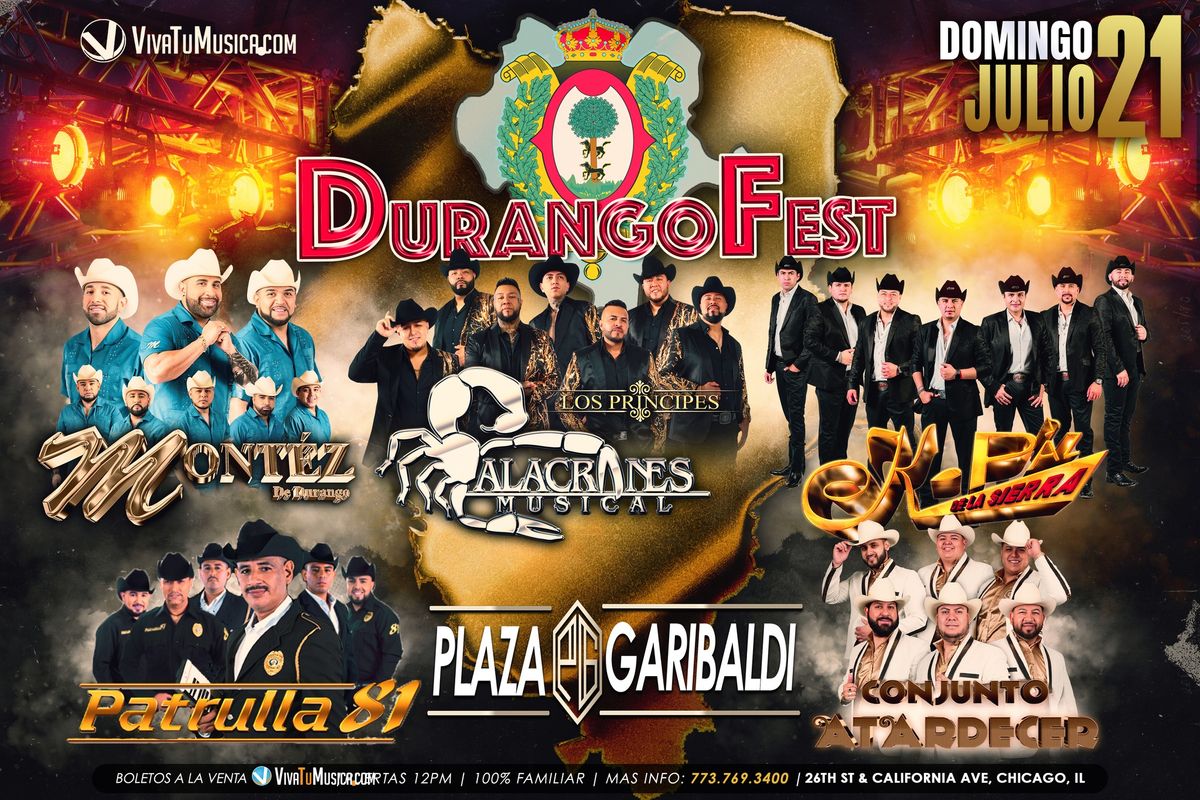 Durango Fest 2024 - Chicago, IL. - Plaza Garibaldi 