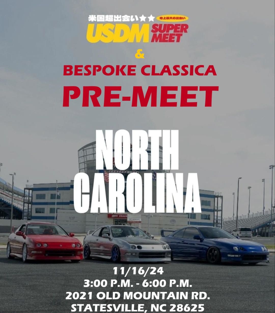 Bespoke Classica x USDM SUPER MEET Official Pre-Meet