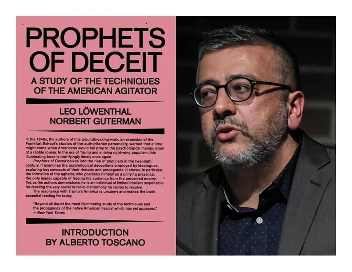 Samir Gandesha: Prophets of Deceit Today