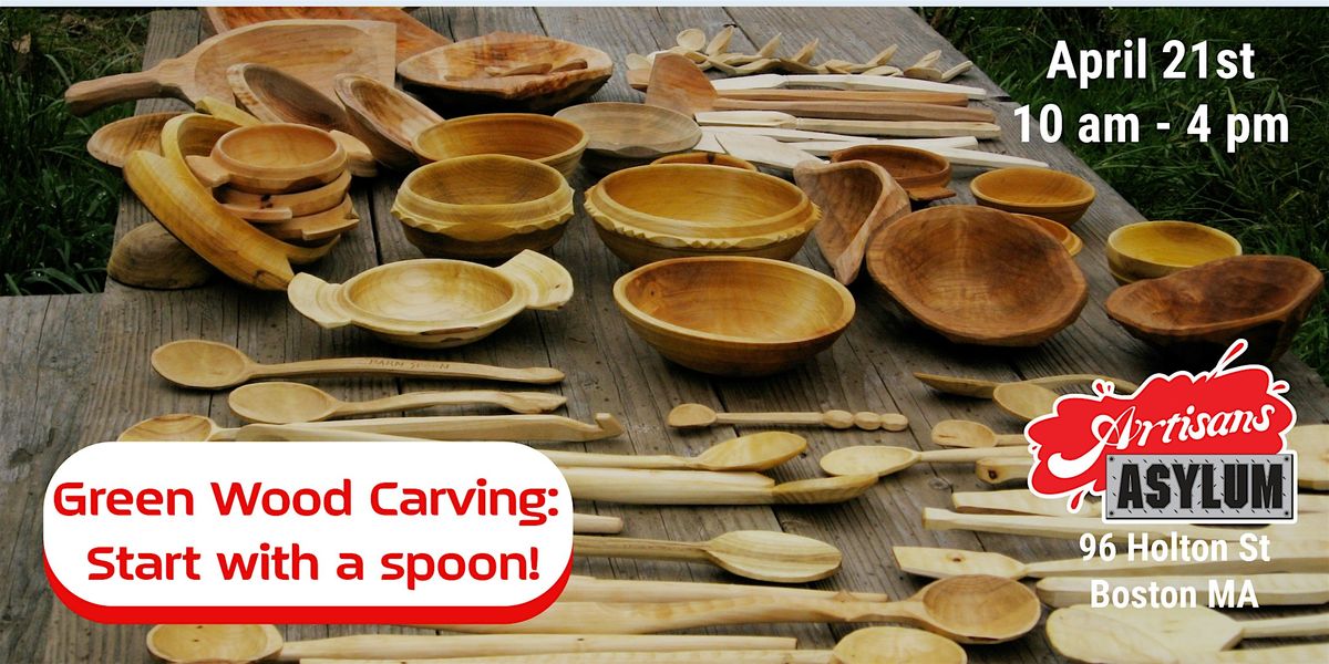Green wood carving: start with a spoon!