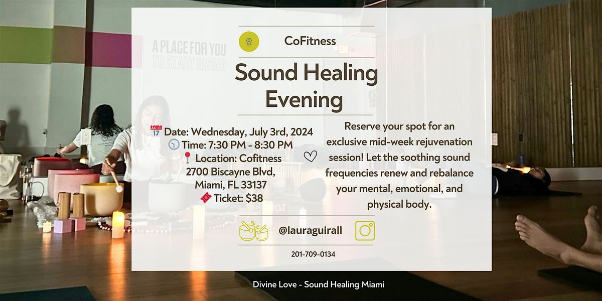 Sound Healing in Edgewater Miami | Mid-Week Reset Tickets, 2700 ...