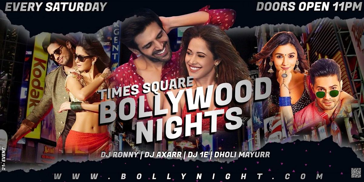 Bollywood Nights Desi Party NYC  @Times Square,NYC