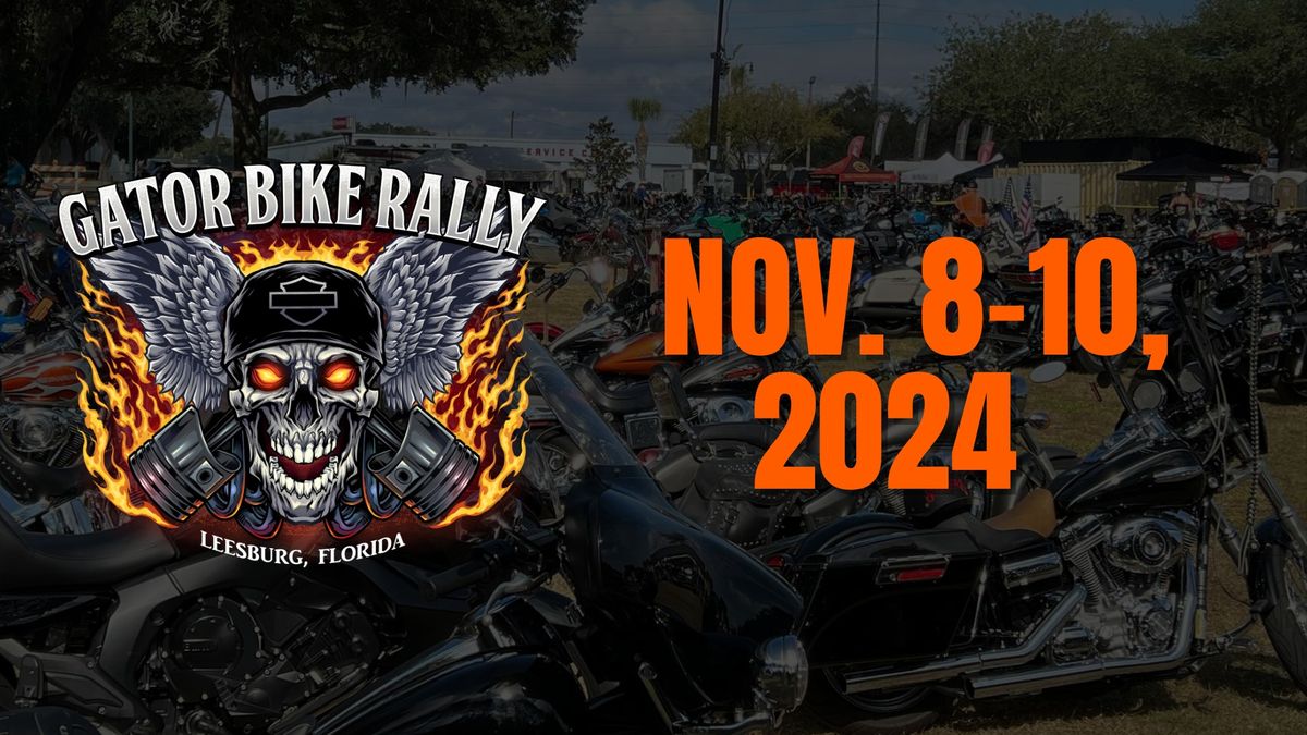 Gator Bike Rally NOVEMBER 2024