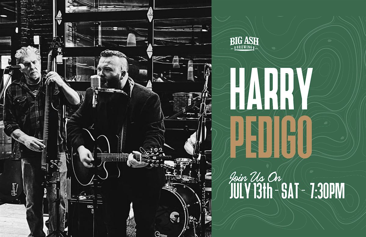 Harry Pedigo LIVE at Big Ash Brewing! FREE SHOW!
