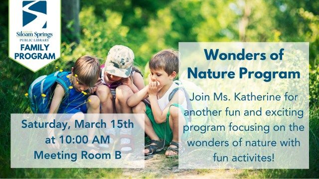 Wonders of Nature Monthly Program