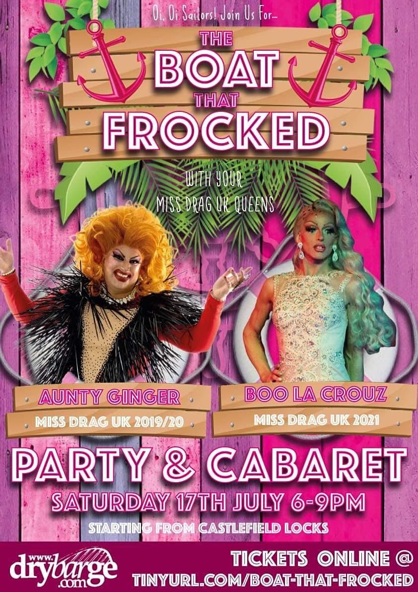 Frock the Boat - Drag Barge Party & Cabaret Show!