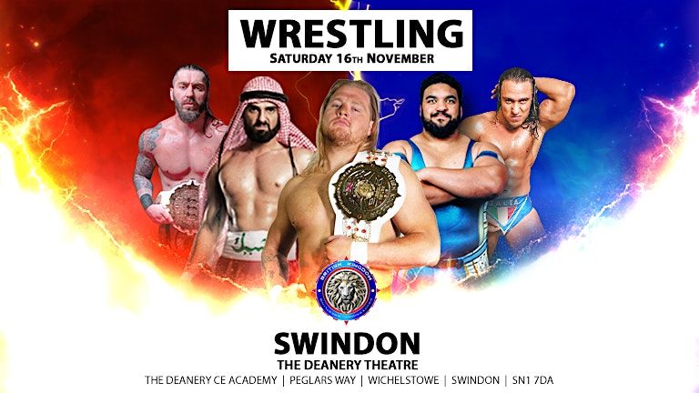 Wrestling Spectacular Swindon 16th November 2024