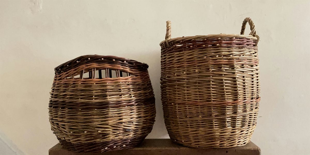 Willow 2 Day English Round Basket Workshop