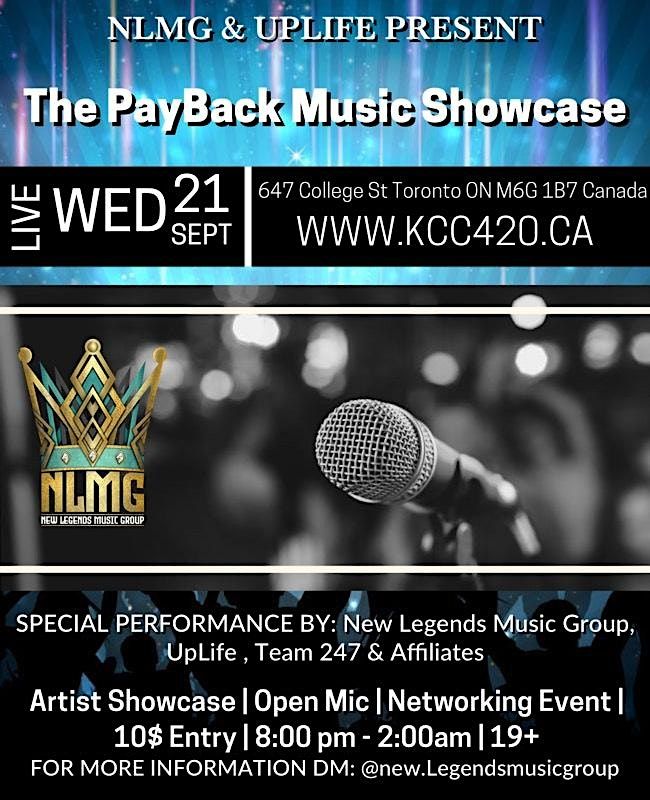 The Payback Music Showcase