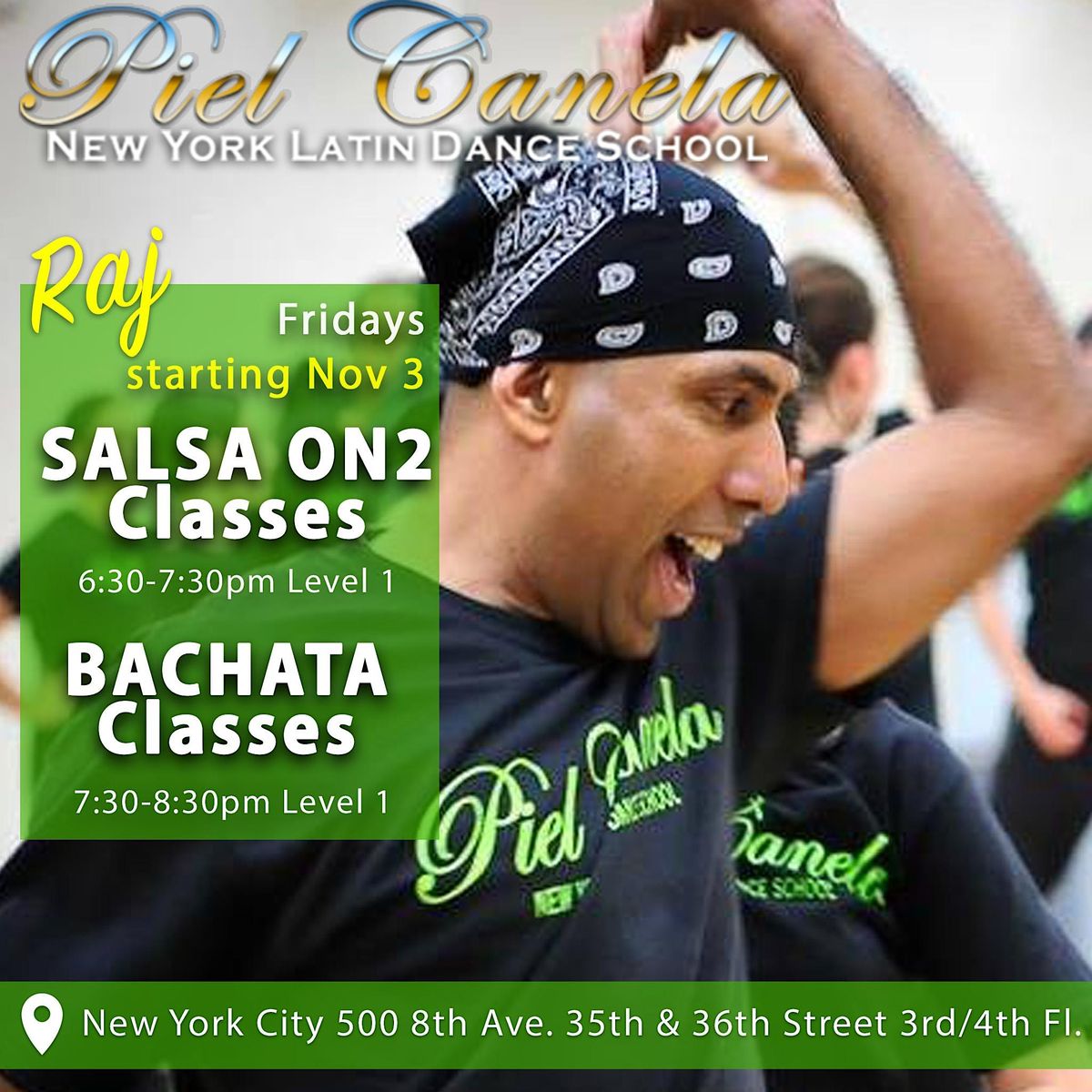 Bachata Dance Class,  Level 1  Beginner