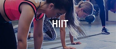 Free HIIT session sponsored by the City River Partnership