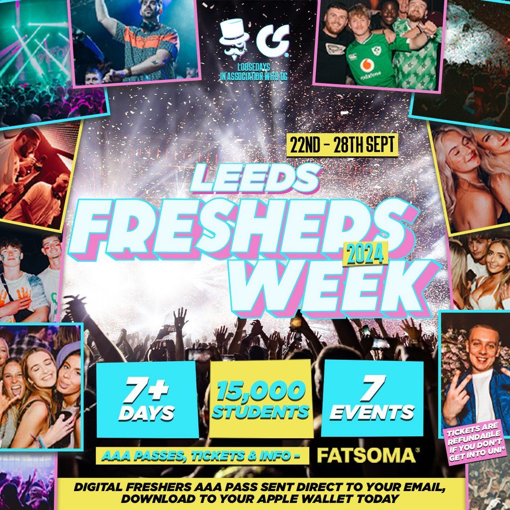 The Loosedays Leeds Freshers Week 2