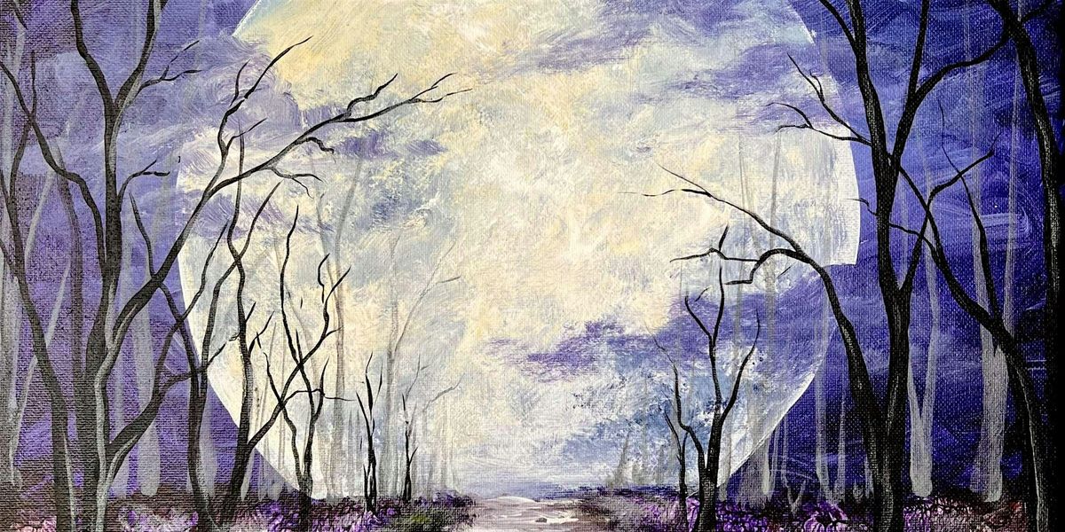 Lavender Moonlight - Paint and Sip by Classpop!\u2122