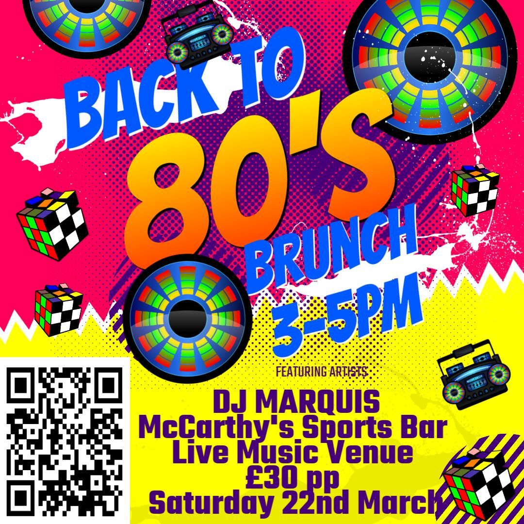 80s Bottomless Brunch