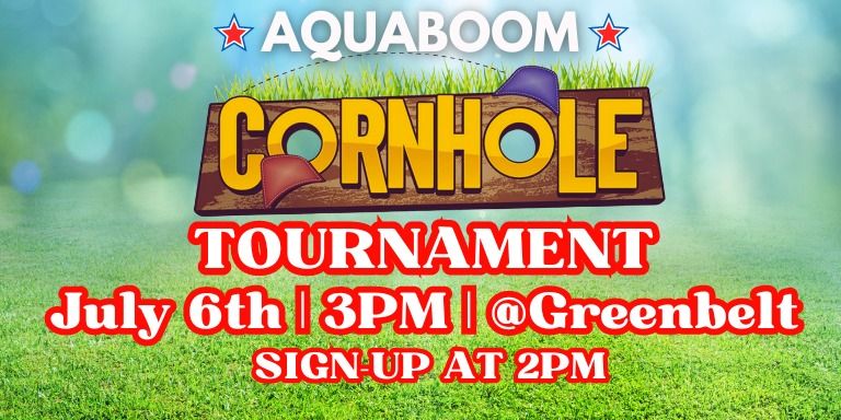 Aquaboom Cornhole Tournament